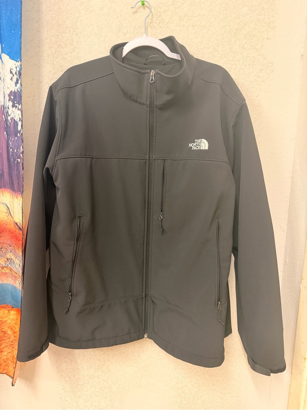 The North Face Men's Black Softshell Jacket